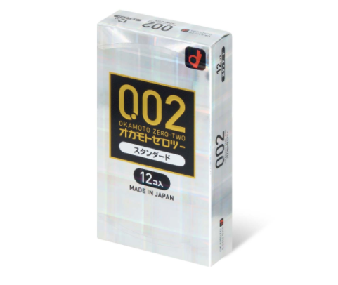 〔日本原裝進口〕岡本 Okamoto 零零二  0.02 EX (6/12/24片／盒) (日本版)