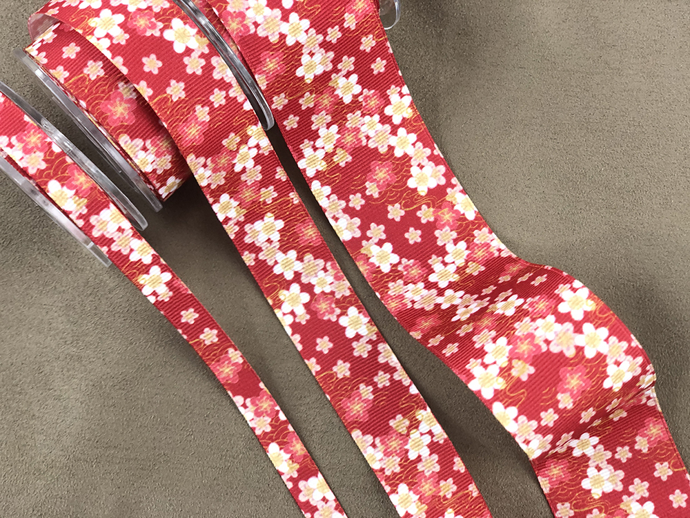 京都金線櫻花/羅紋/4款寬度