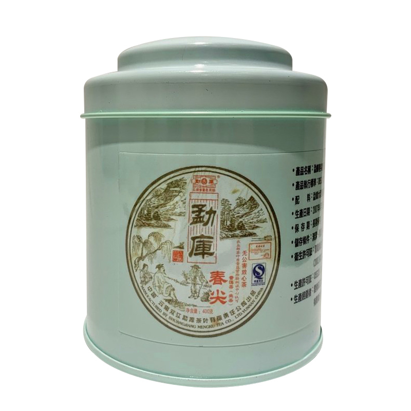勐庫春尖 普洱茶 （50g/罐裝生茶）