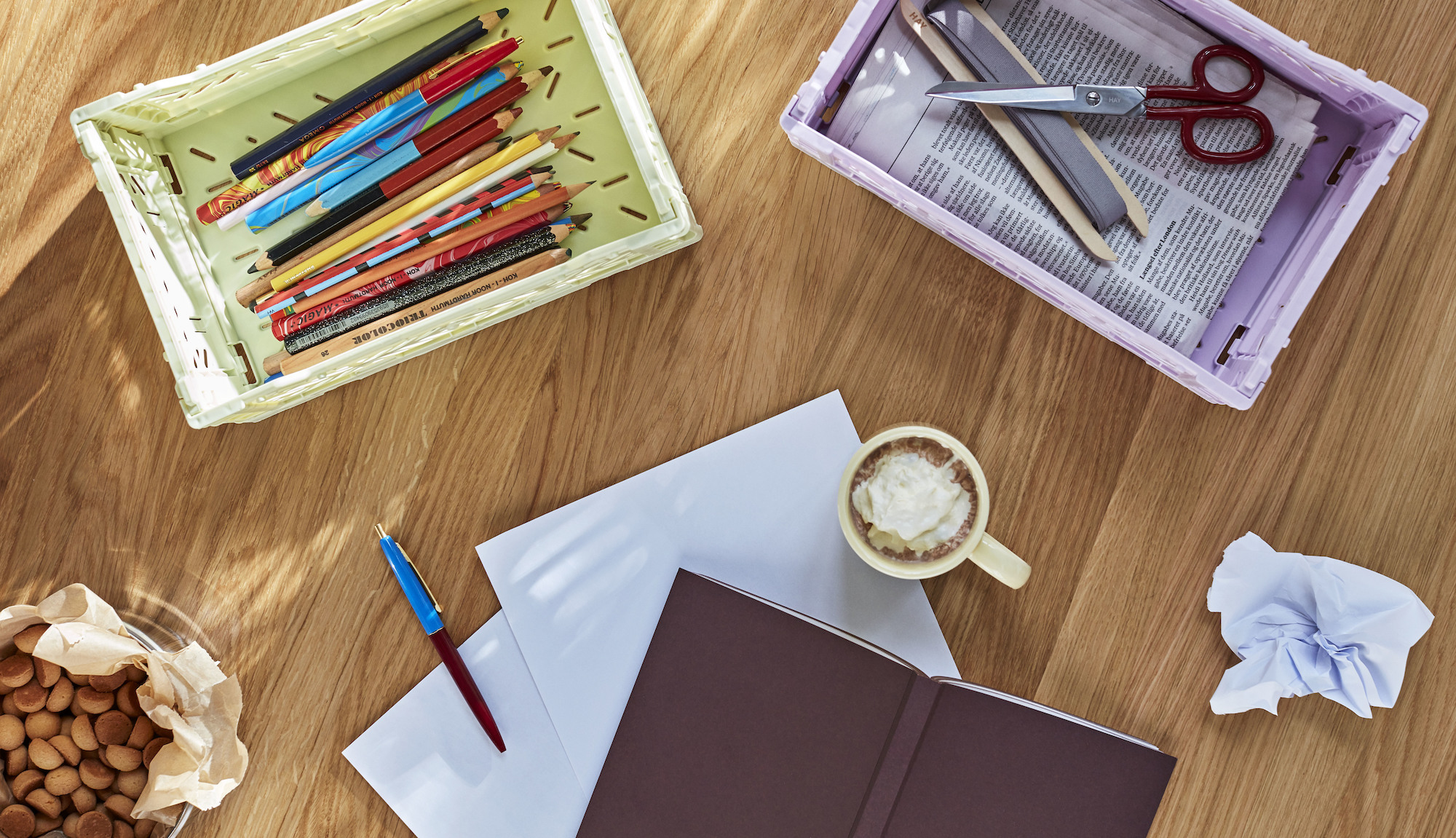 HAY 多彩置物籃情境圖