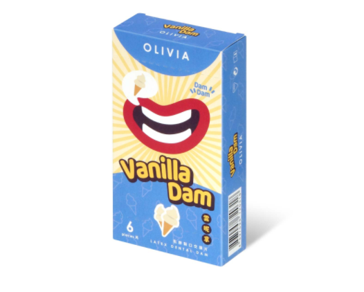 〔甜蜜香味〕奧莉維亞 OLIVIA 《雲呢拿香味》口愛膜片 (6 片／盒）