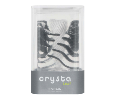 〔邊緣變化莫名的刺激〕典雅 TENGA crysta Leaf 飛機杯《葉狀》