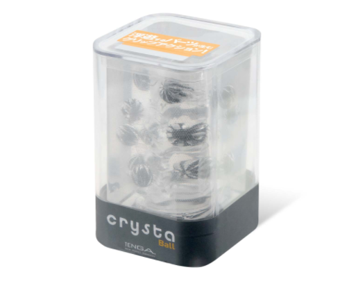 〔無法預測的球刺激你〕典雅 TENGA crysta Ball 飛機杯《球狀》