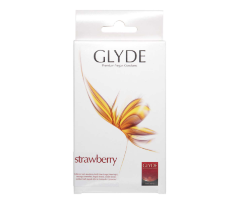 格蕾迪 Glyde 《草莓香》乳膠安全套 (10 片 / 盒)