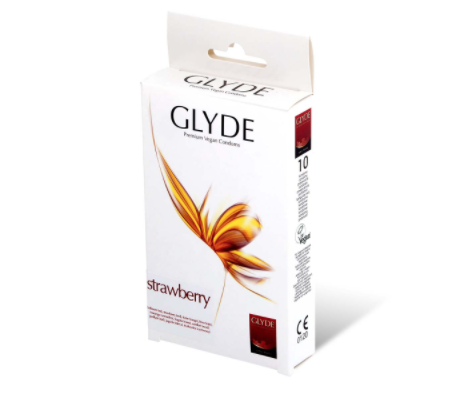 格蕾迪 Glyde 《草莓香》乳膠安全套 (10 片 / 盒)