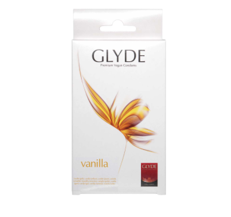 〔素食主義首選〕格蕾迪 Glyde 《香草味》乳膠安全套 （10 片 / 盒〕