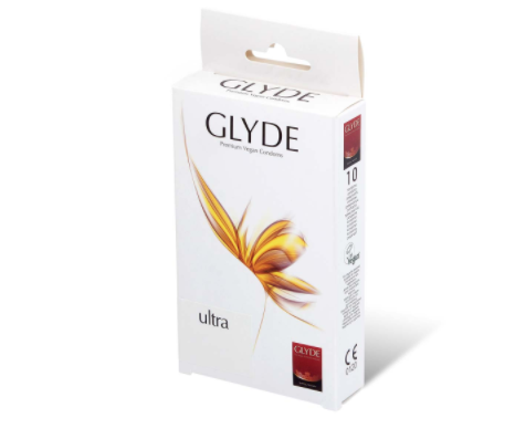 〔素食主義首選〕格蕾迪 Glyde 《超薄》乳膠安全套 （10 片 / 盒〕