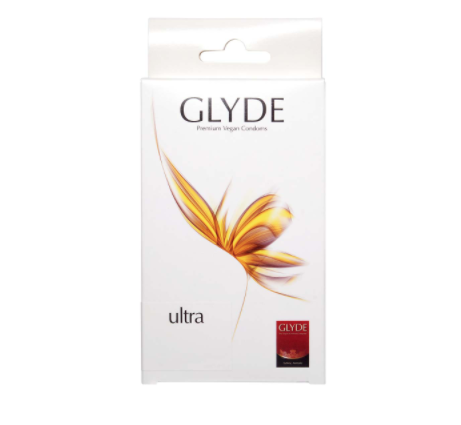 〔素食主義首選〕格蕾迪 Glyde 《超薄》乳膠安全套 （10 片 / 盒〕