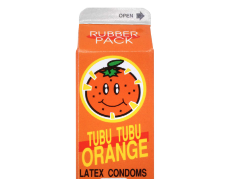 〔日本原裝進口〕中西 FUJI LATEX《甜橙味安全小包》乳膠安全套 (3片／盒)