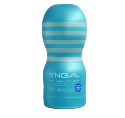 〔期間限定．冰涼特別版〕TENGA DEEP THROAT CUP 深喉飛機杯