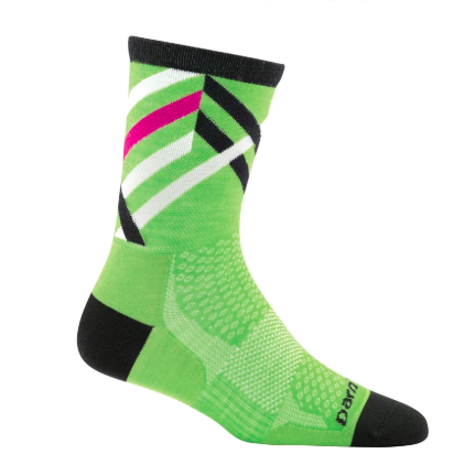 DARN TOUGH 1785 GRAPHIC STRIPE MICRO CREW ULTRA-LIGHT 女 自行車羊毛襪