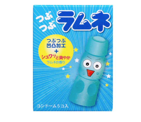 〔日本原裝進口〕 相模 SAGAMI 《粒粒波子汽水》乳膠安全套（5 片／盒）