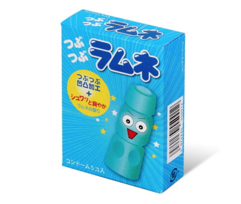 〔日本原裝進口〕 相模 SAGAMI 《粒粒波子汽水》乳膠安全套（5 片／盒）