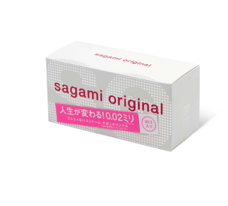 〔日本原裝進口〕相模 SAGAMI 原創 0.02 (第二代) PU安全套 (20片／盒）
