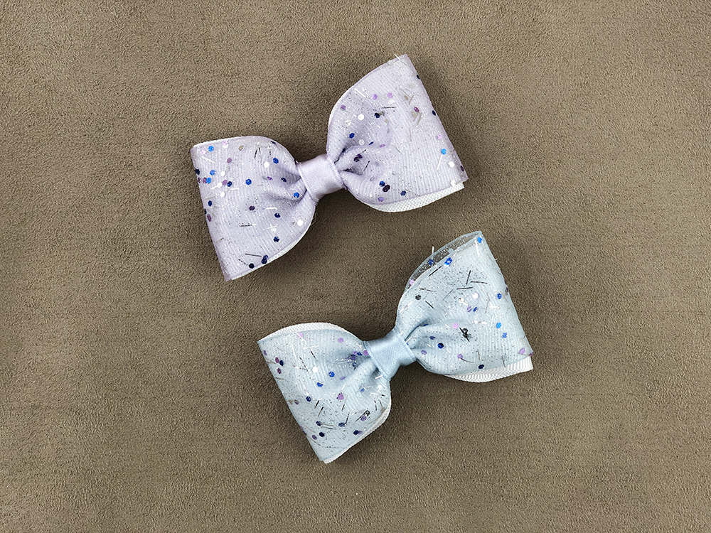 雙色亮片蝴蝶領結22mm/絕版Outlet