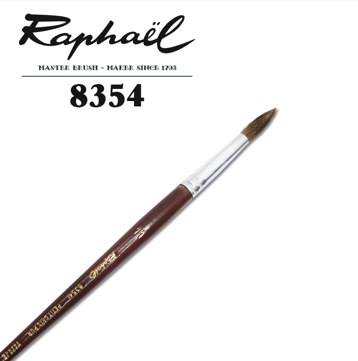 松鼠毛水彩筆(圓) -【8354】