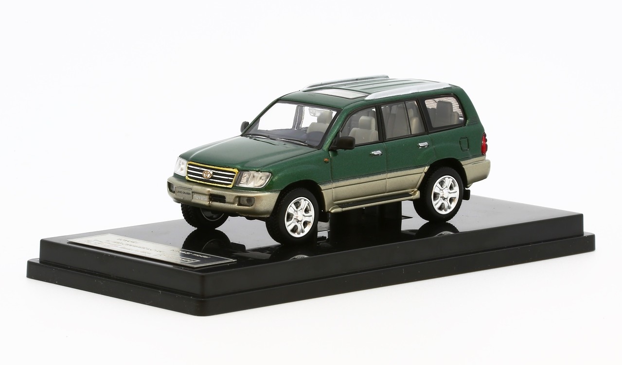 1/64 HIKASI Toyota Land Cruiser LC100 (Green) (LCG)