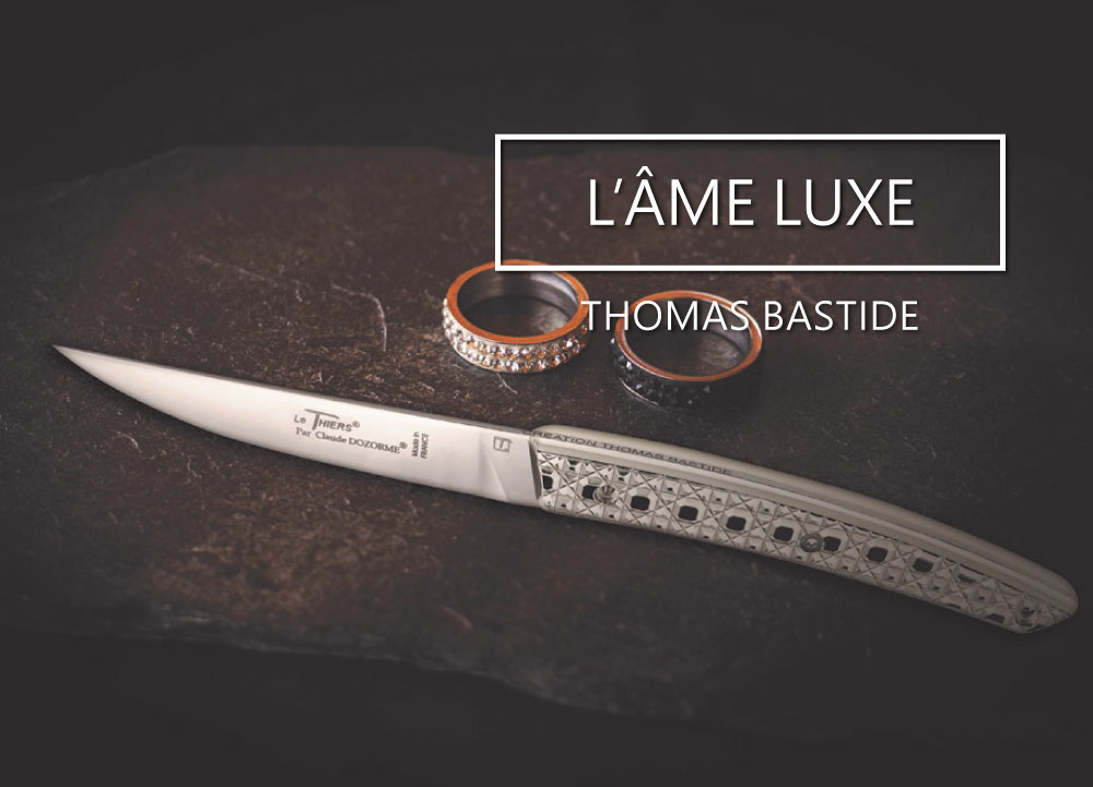 DOZORME | T. BASTIDE signature Thiers L'Ame Luxe 2 steak knives