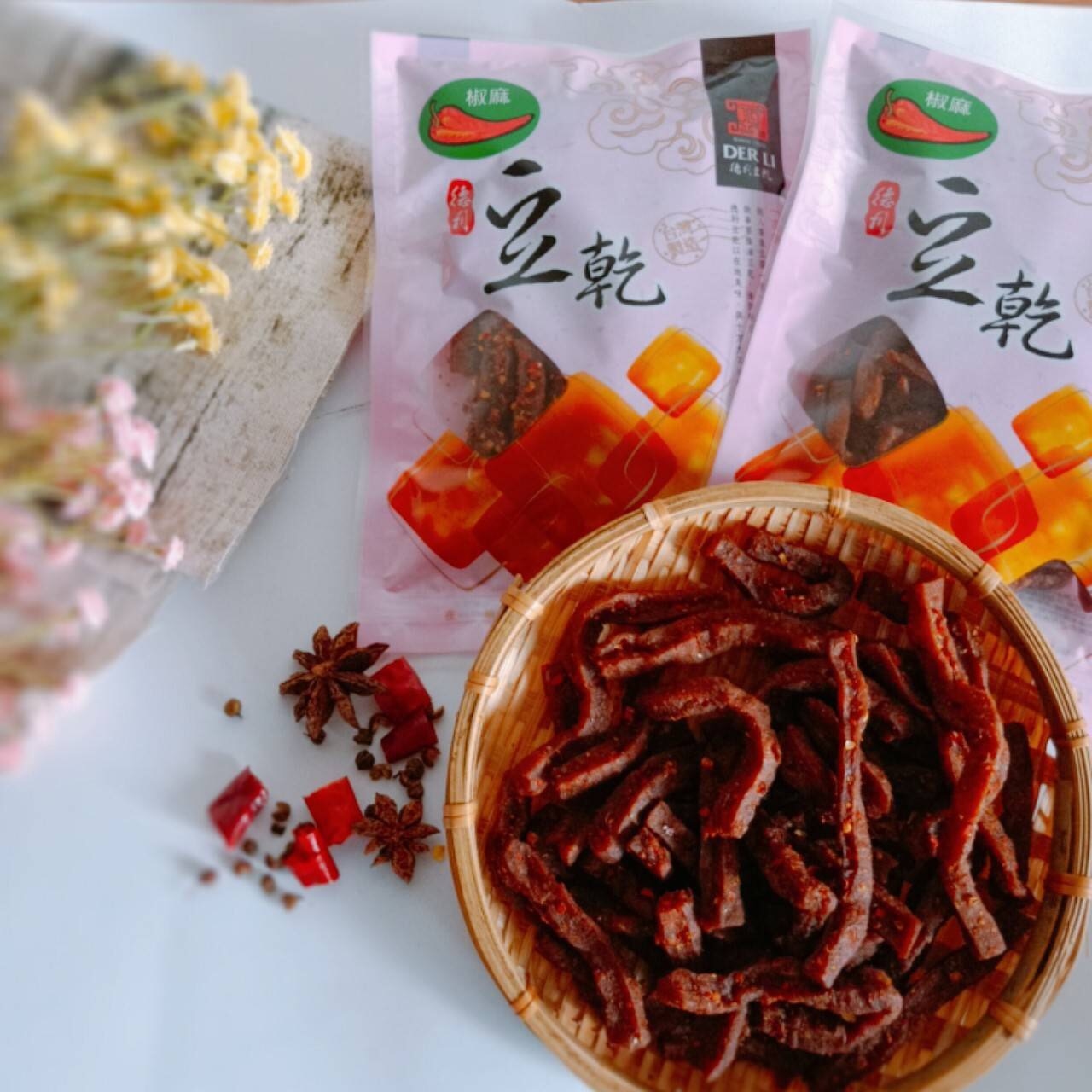 德利豆乾．五香椒麻豆乾(常溫)