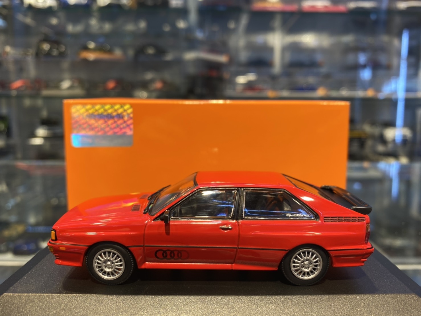 MINICHAMPS AUDI QUATTRO 1981 1/43