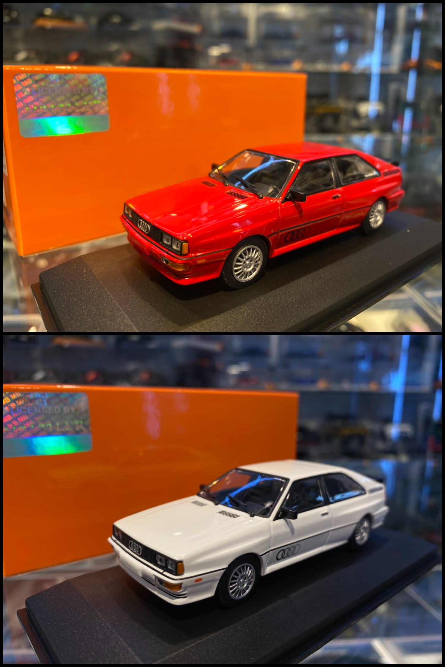 MINICHAMPS AUDI QUATTRO 1981 1/43