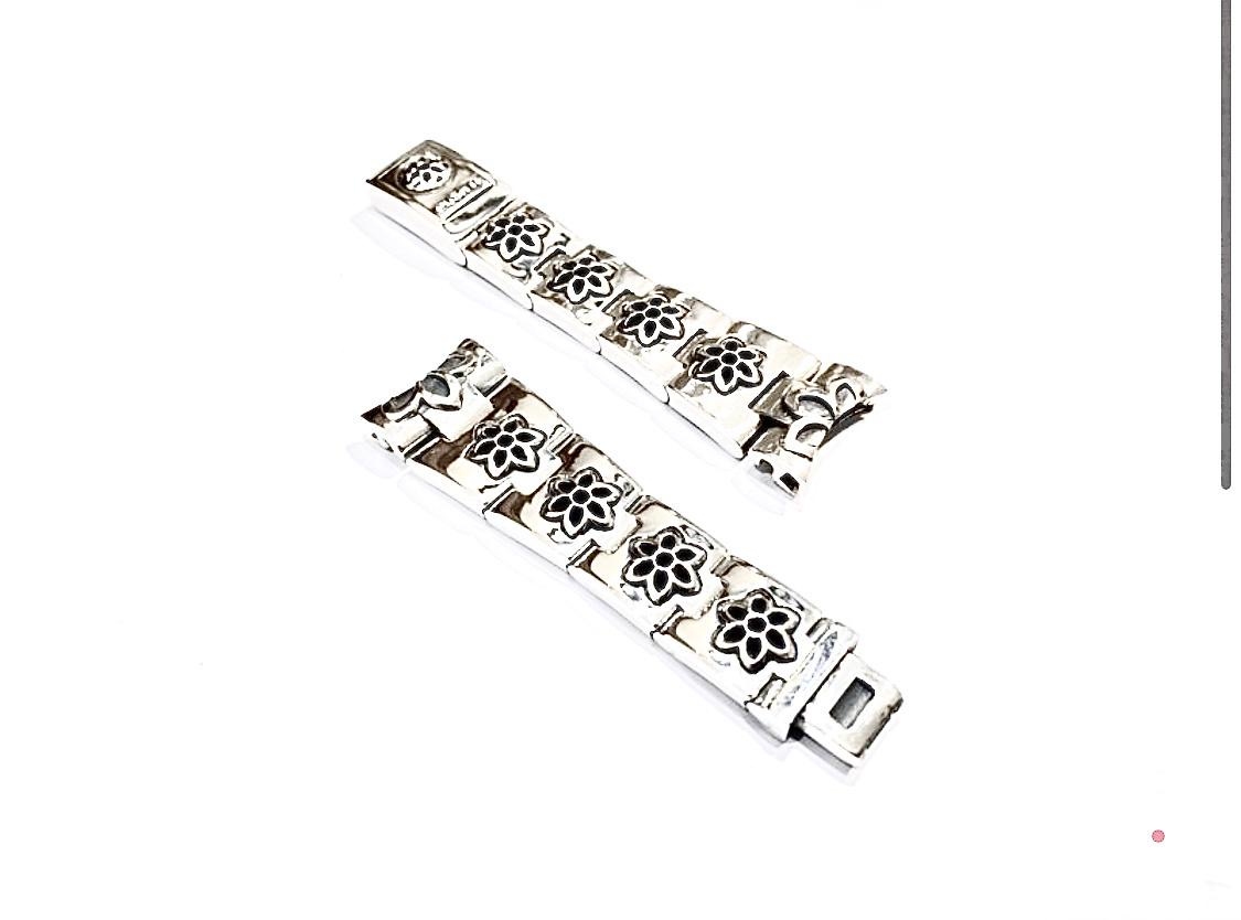 SWISS LINK, SKINNY WATCH BAND BRACELET