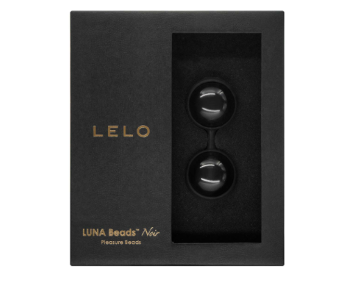 〔瑞典名牌〕LELO LUNA Beads™ Noir 陰道緊緻鍛練球（黑色特別版）－進階人士適用