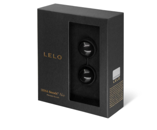 〔瑞典名牌〕LELO LUNA Beads™ Noir 陰道緊緻鍛練球（黑色特別版）－進階人士適用