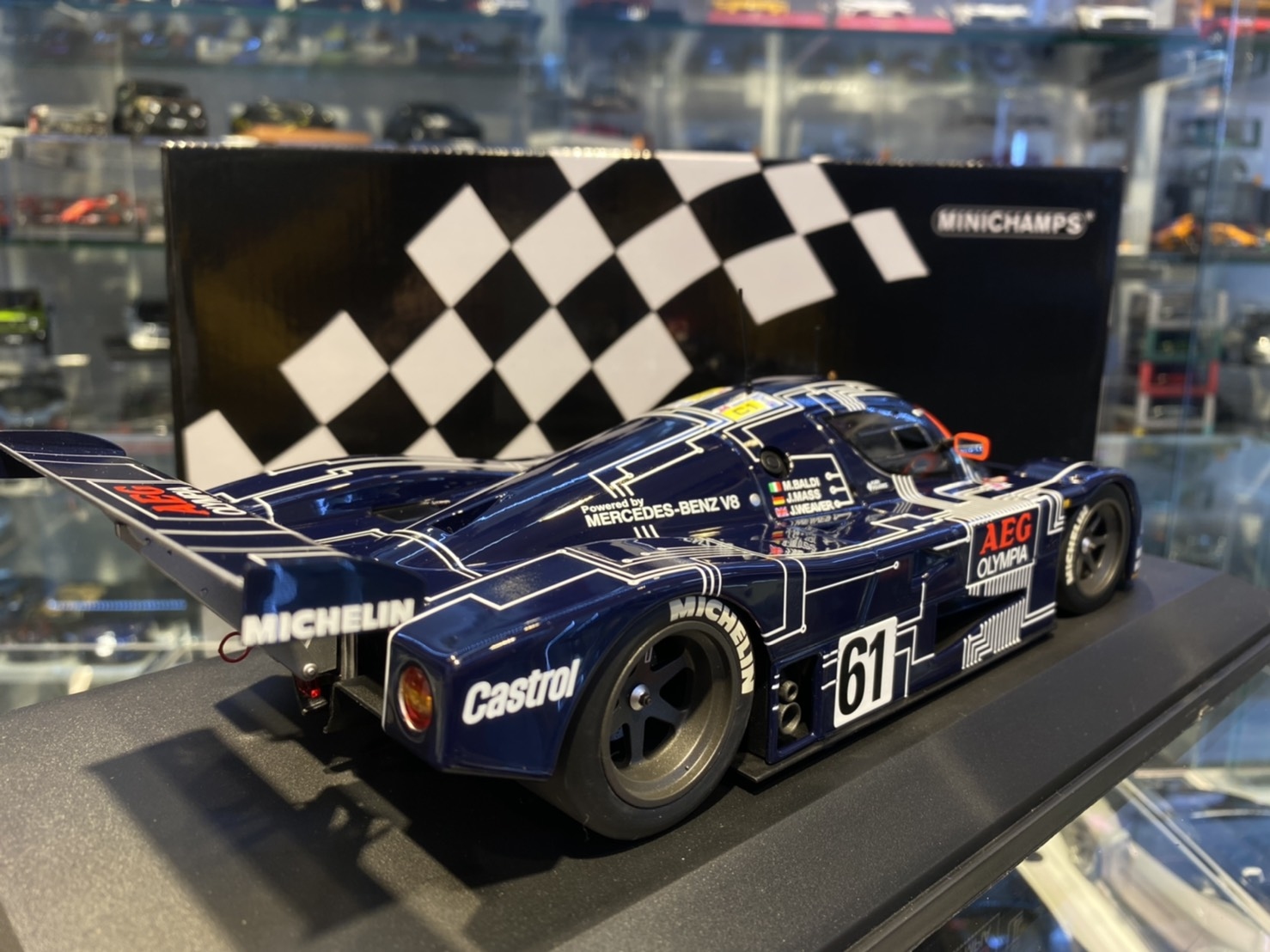 京商 ミニッツ ボディ オートスケール ザウバーメルセデス C9