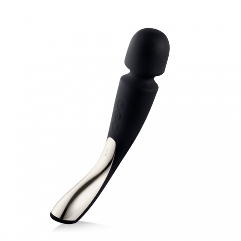 〔瑞典名牌〕LELO Insignia - SMART WAND™ 身體智能按摩棒 （中號／黑色）
