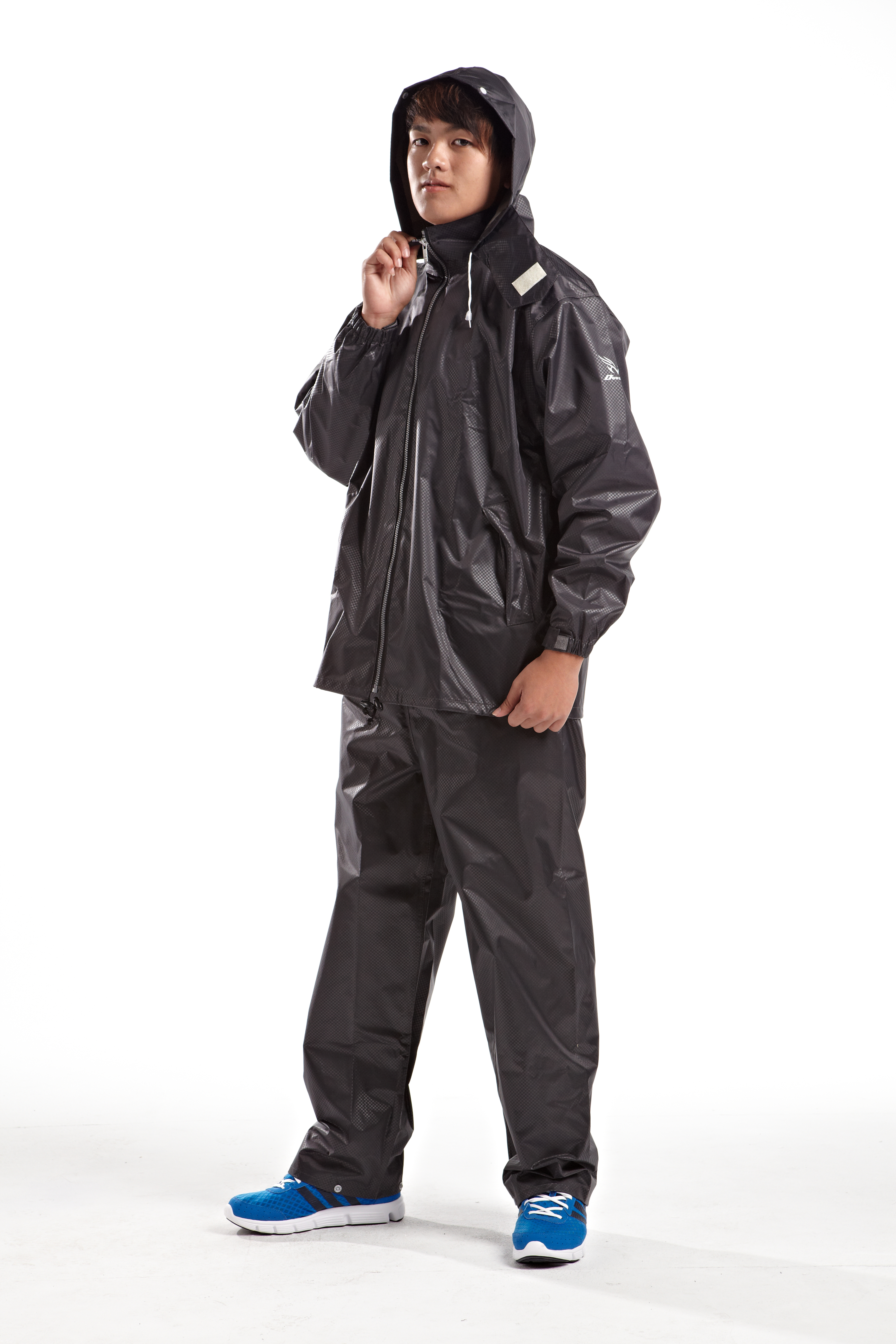 東伸Dongshen】8-4 日系休閒風二件式雨衣