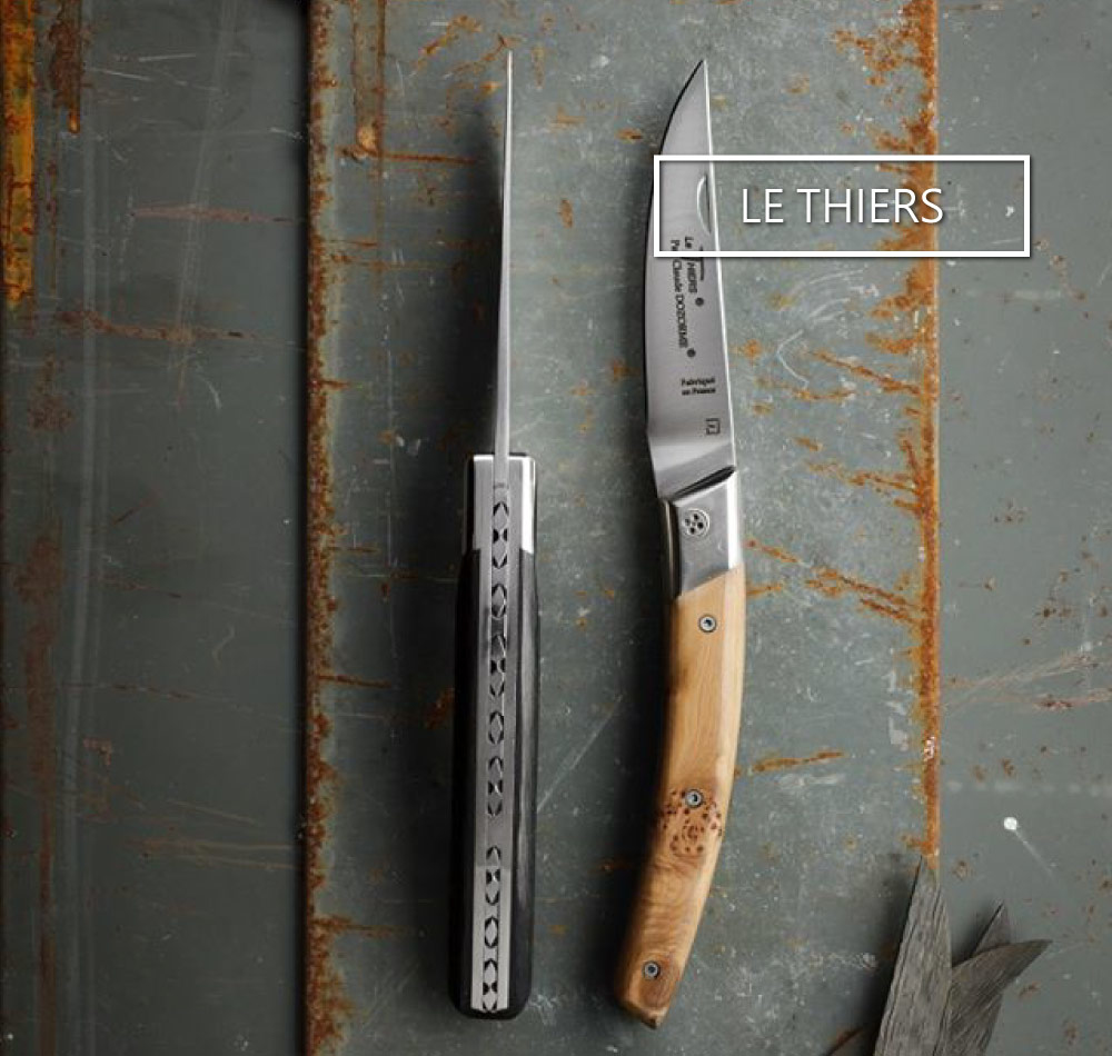 Le Thiers Steak knives, cousin of Laguiole, by Master cutler Claude Dozorme