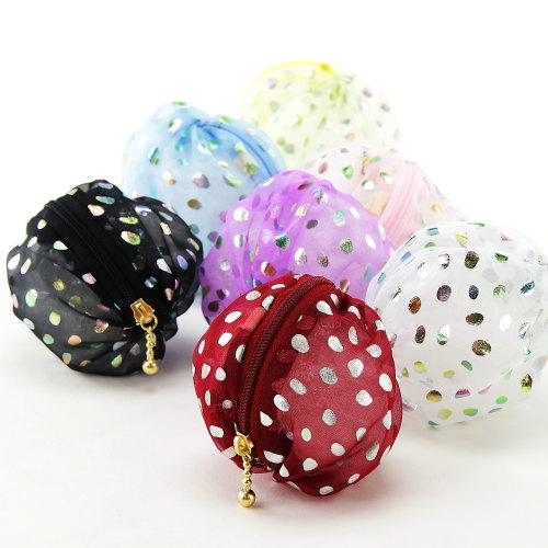 春夏日系圓形散紙包 (白色) (日本製)