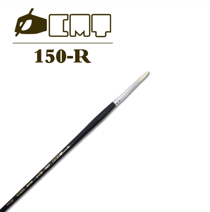 豬毛油畫(圓) - 【150R】