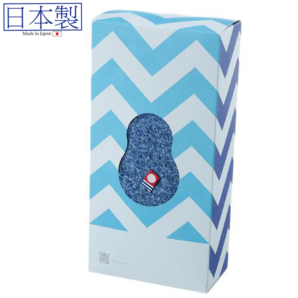 日本今治毛巾祝賀禮盒 (藍色) 34x75 (日本製)