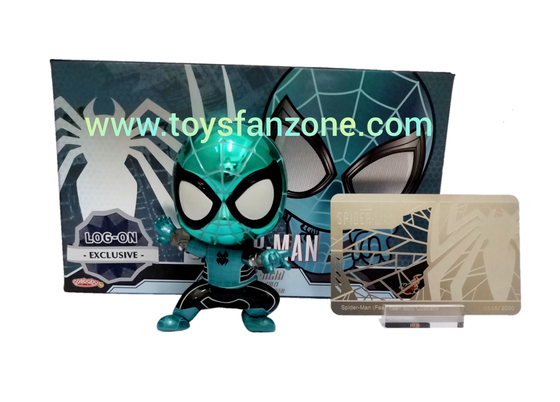 Hot Toys Spider-Man Cosbaby Log on Exclusive