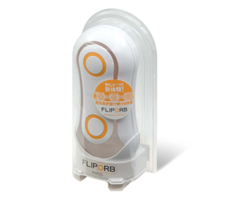 〔香港原裝行貨〕TENGA FLIP ORB 飛機杯《ORANGE CRASH．彈性凸點》