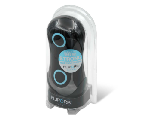 〔香港原裝行貨〕 TENGA FLIP ORB 飛機杯《 STRONG．BLUE RUSH． 波狀螺旋》(刺激升級)