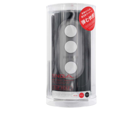 〔日本原裝進口〕TENGA 典雅 FLIP HOLE BLACK 黑色飛機杯