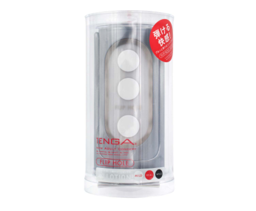 〔日本原裝進口〕TENGA 典雅 FLIP HOLE SILVER 銀色飛機杯