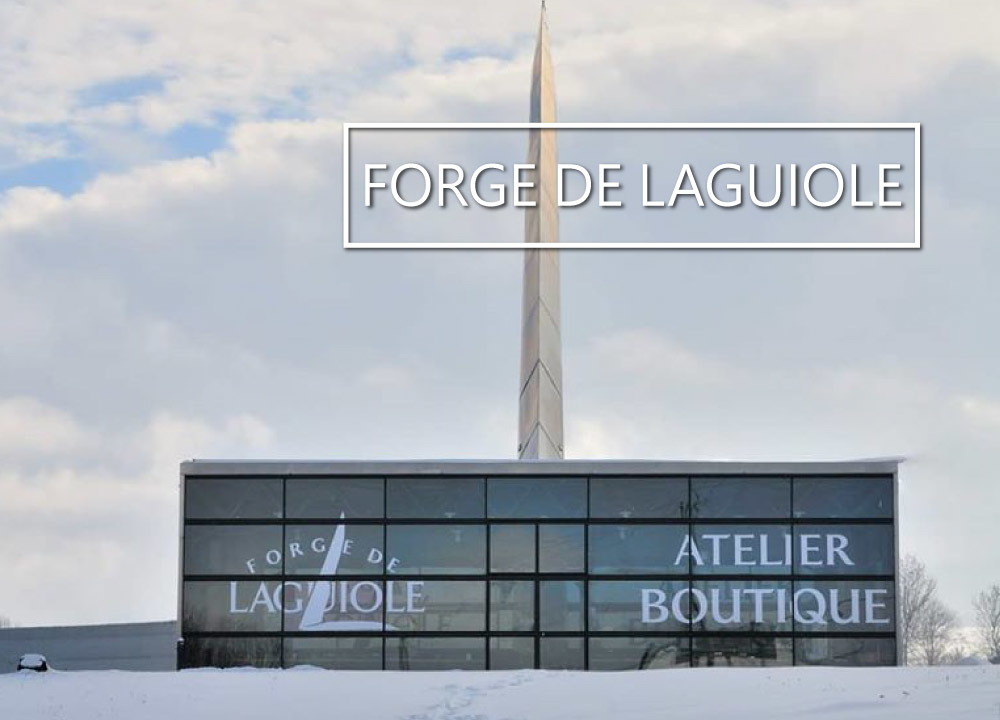 The original Forge de Laguiole® knives are fully handcrafted at their forge and workshops in the village of Laguiole, France
