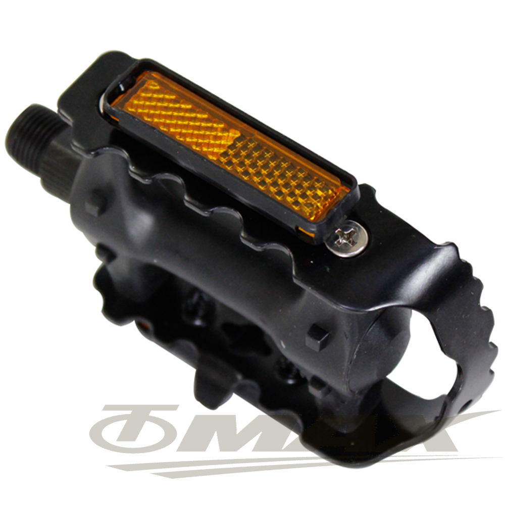 OMAX鋁合金高級防滑-反光片踏板-2入(1組) 破盤下殺 OMAX歐妹思購物網