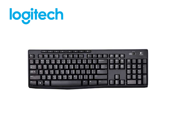 羅技 K270 無線鍵盤【 黑 】