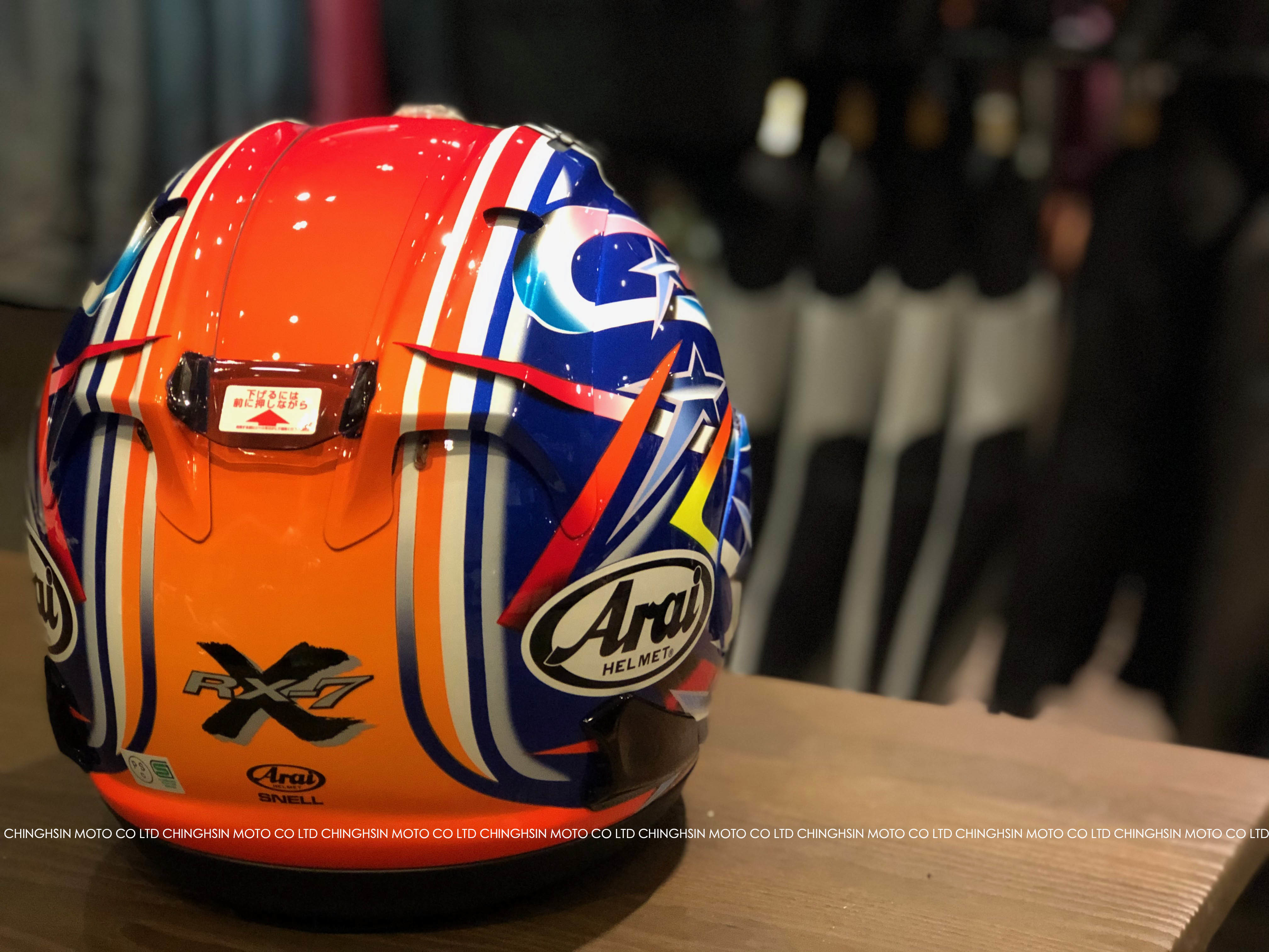 56DESIGN RX-7X NAKANO 2003 限定彩繪安全帽