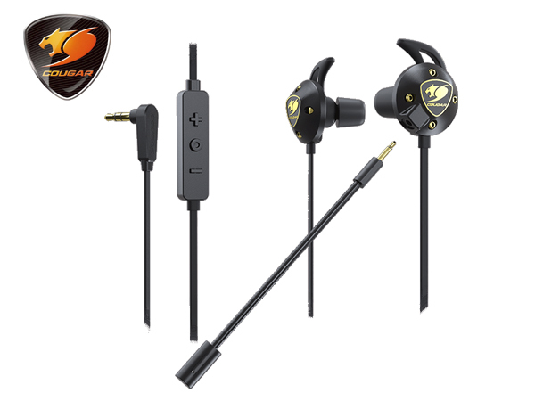 COUGAR 美洲獅 ATTILA 入耳式電競耳機 耳麥 電腦耳機 麥克風 手機耳麥 耳塞式