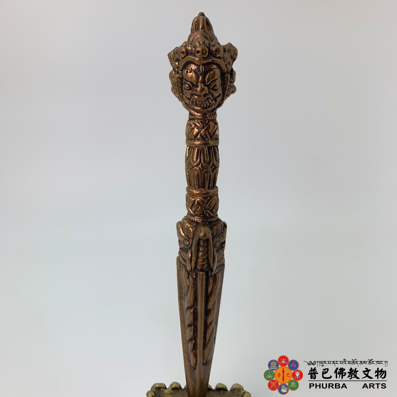 普巴杵馬頭明王金剛杵  鎮宅辟邪 開運風水 招財  美術品  工芸品の置物です 普巴杵馬頭明王金剛杵 鎮宅辟邪 開運風水 招財 美術品 工芸品の