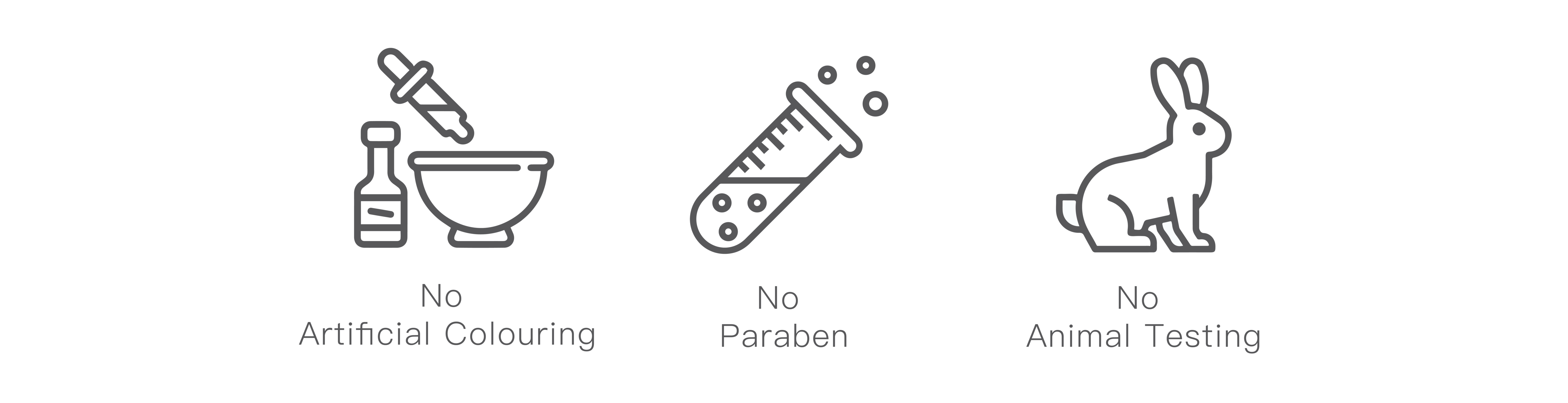 所有產品都不含酒精不含人造香料不含人造色素不含礦物油不含防腐劑不做動物測試