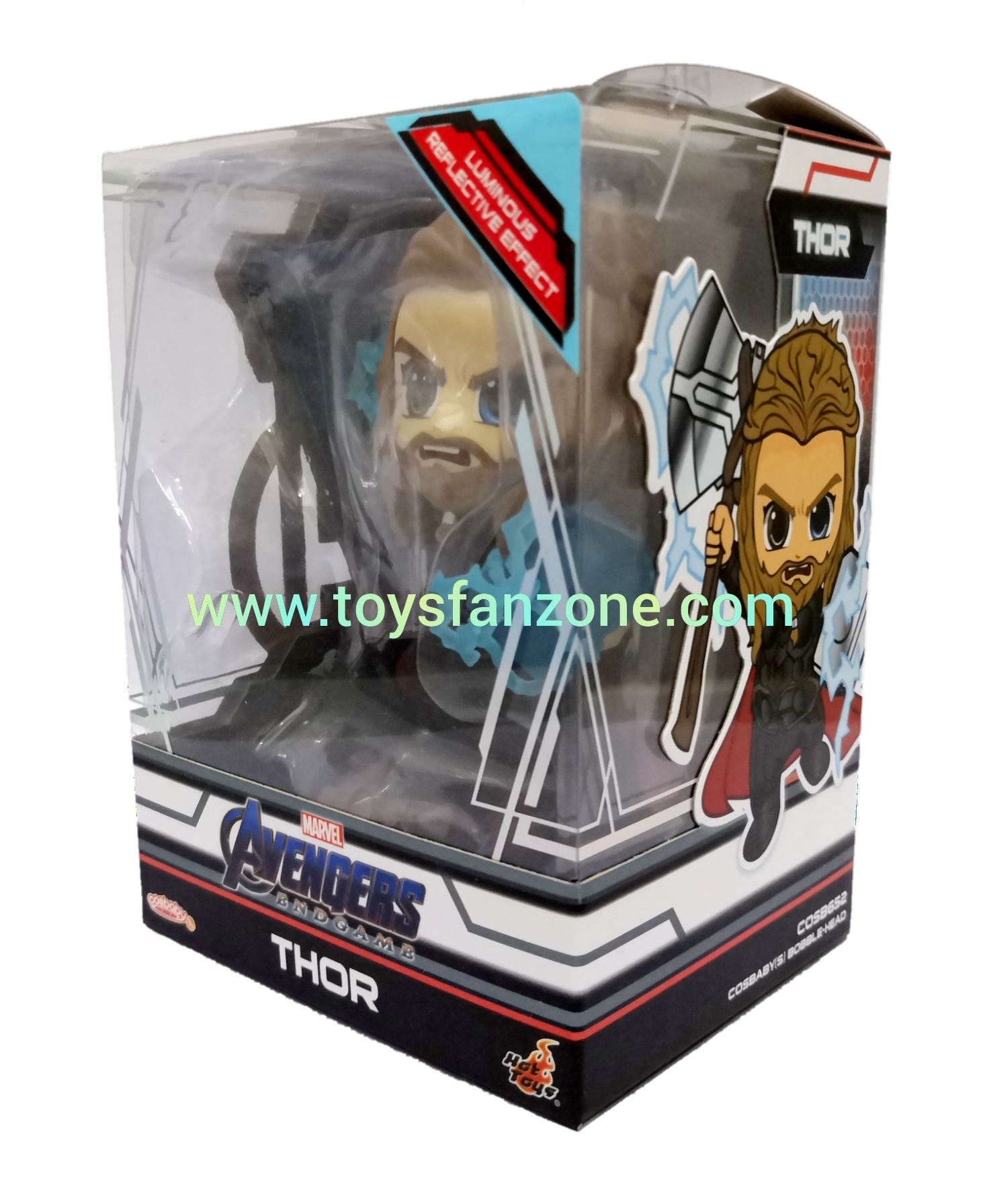 Hot Toys Avengers: Endgame Cosbi Thor Figur – 8 Cm Sammlerfigur, Marvel Superheld