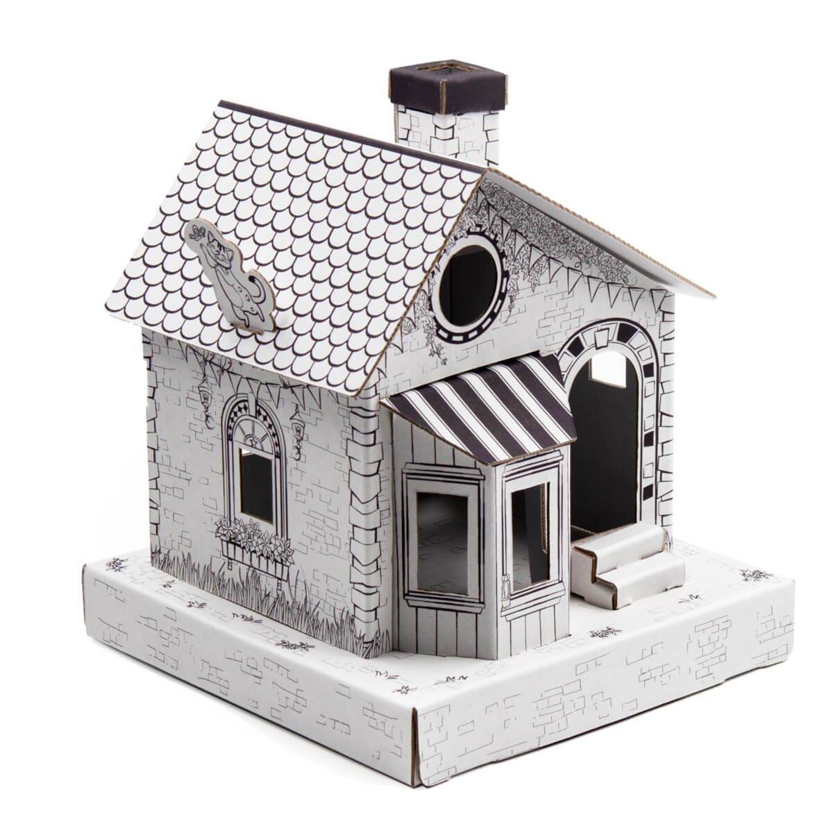 迷你立體 DIY 彩繪模型紙屋 Conforti (Artwork) #14862B