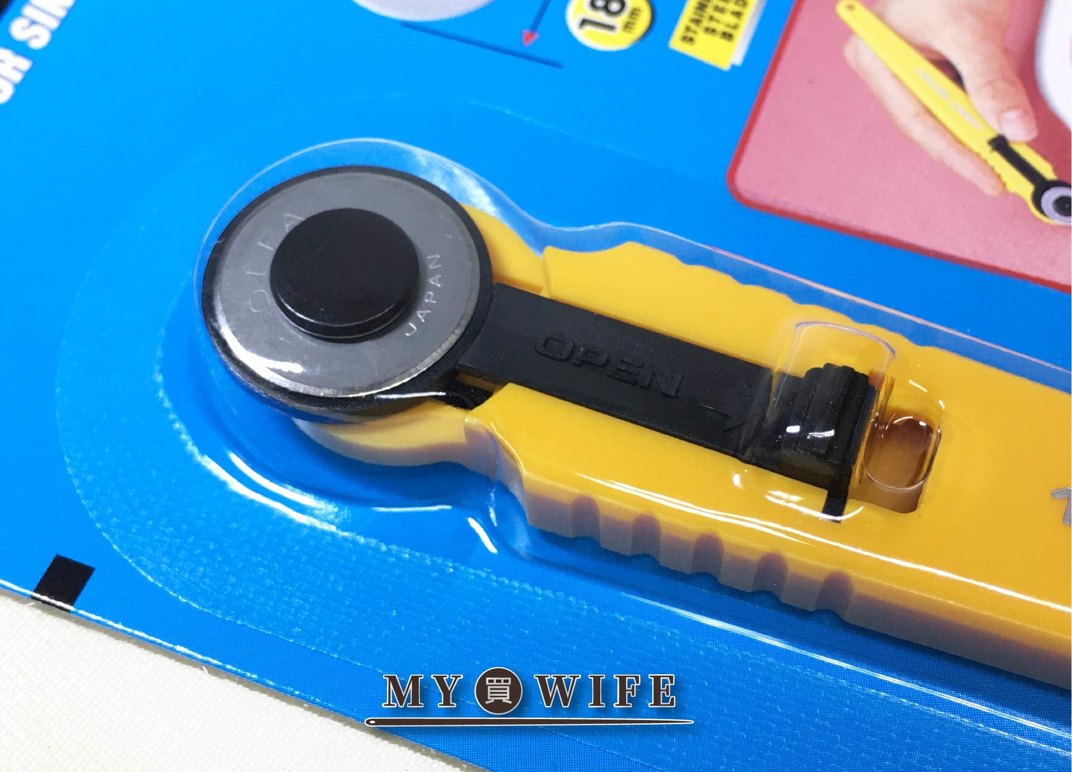 OLFA_18mm輪刀【RTY-4/G】